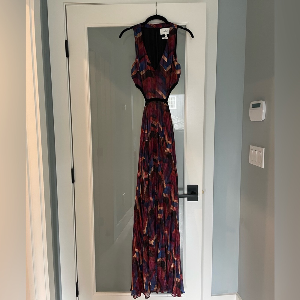 Bash Maxi Dress With Colored Pattern. Amazing Cut… - image 1